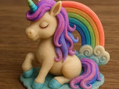 Fantasy Unicorn 3D print model
