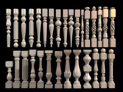 30 Baluster  3D model