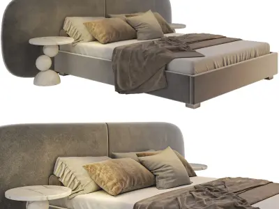 LunaDream Bed Vol02 3D model