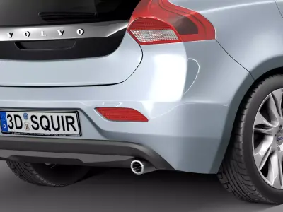 Volvo V40 2013 3D model