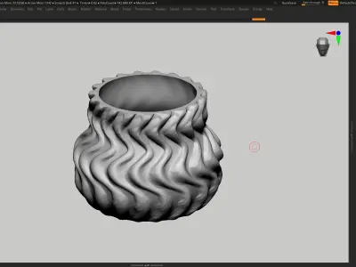 vase 3d print 302 3D print model