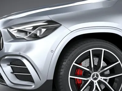 Mercedes-Benz GLA35 AMG 2024 3D model