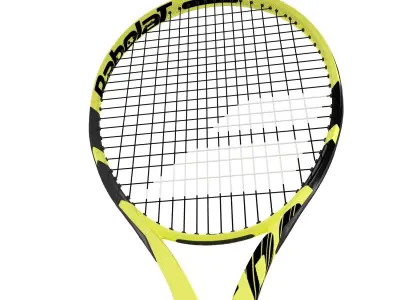 Pure Aero Tennis racquet  3D model