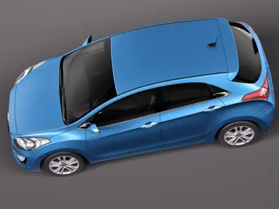 Hyundai I30 - 2013 3D model
