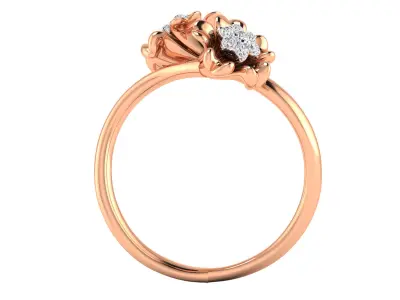Women Ring 3D print model 31