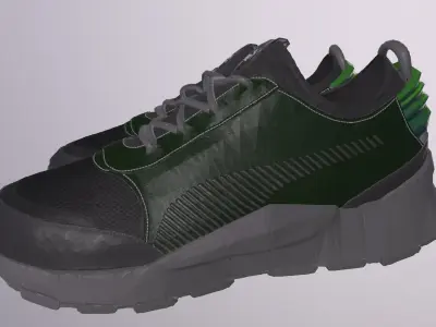 PUMA RS-0 SHOES PBR Low-poly 3D model