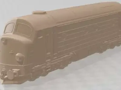 Locomotive - DSB Class MY Printable 3D print model
