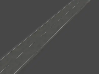 strada   road 3D model