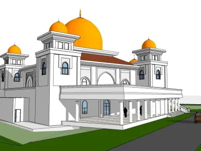Mosque01 3D model