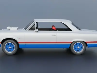 AMC Hurst SC Rambler 1969 3D print model