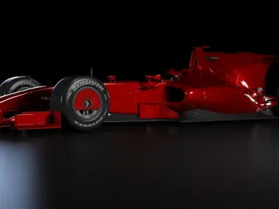 Generic F1 Car 3D model