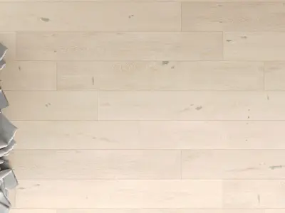 Wood floor Oak Merletto Brushed 3D model