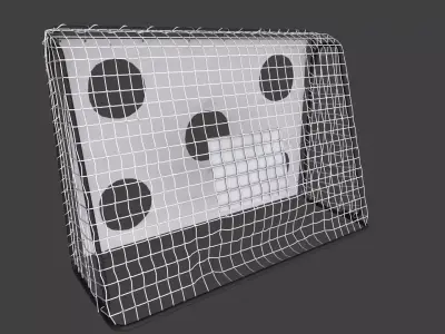 Foot Ball Training Net 3D model
