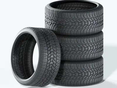Sport Tire Print Ready 3D print model
