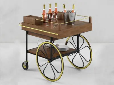 car bart retro 3D model