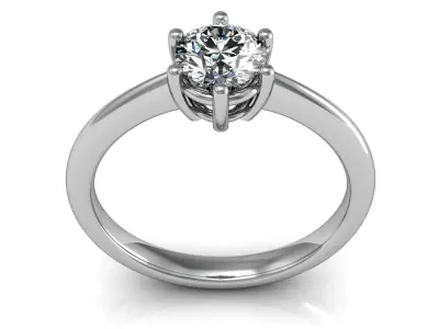 Wedding Ring 3D print model 43
