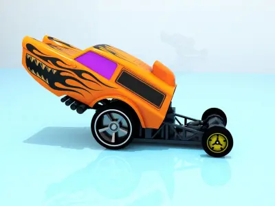 Sports car  hot wheel  3D model