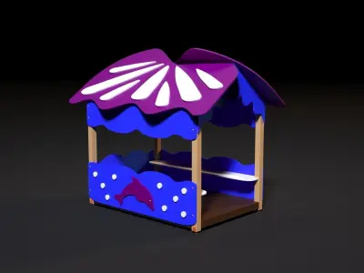 Childrens play house 3D model purchase