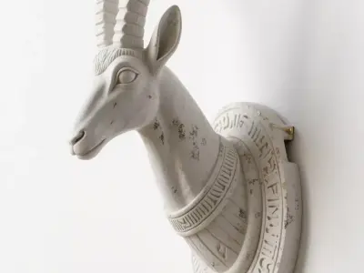 antelope 3D print model