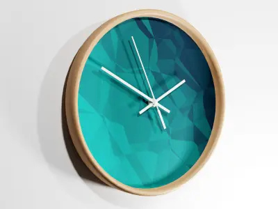 Simple Clocks pack Free low-poly 3D model