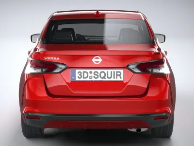 Nissan Versa 2023 3D model