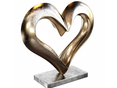 Abstract sculpture AS-006 3D model