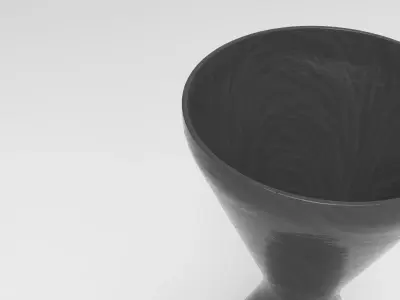 Butre Plant Pot Low-poly 3D model