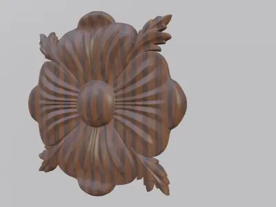 Flower Decor 3D print model 29