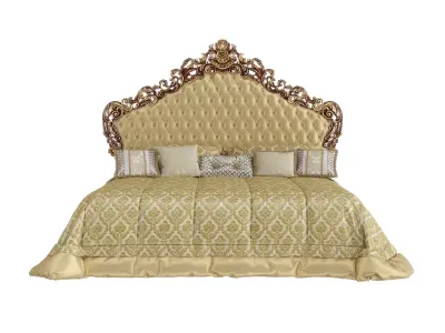 LUXURY DOUBLE BED  3D model