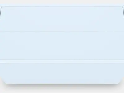 EKET cabinet with 2 drawers 1 Low-poly 3D model