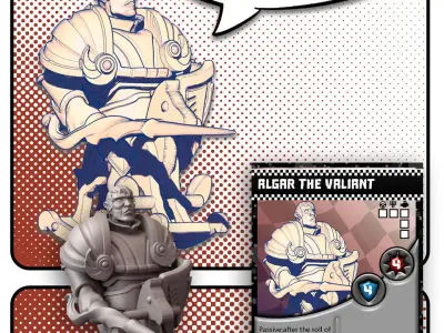 Algar TUSSLE FOR VICTORY 3D print model