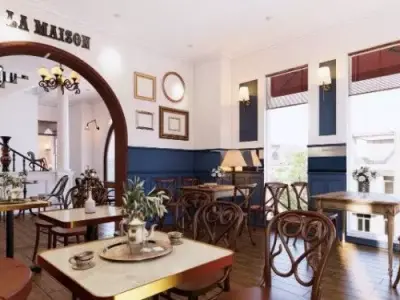 Interior  Coffee room Scene  3D model