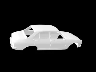 Peugeot 504 berlina 3D print model