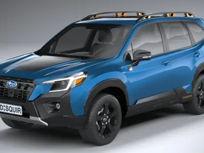 Subaru Forester Wilderness 2022 3D model