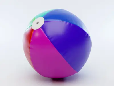 Beach Ball 3D model order