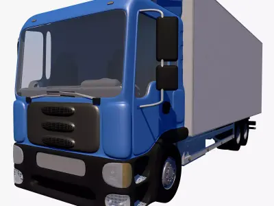 Light-duty truck  box  3D model