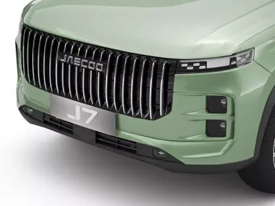 2025 Jaecoo J7 With Interior 3D model