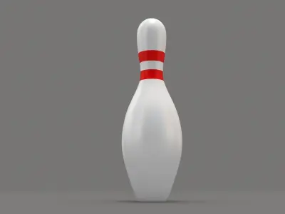 Bowling Pin 3D model