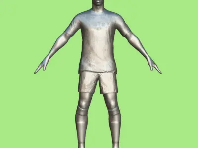 T-Pose Ferland Mendy Real Madrid 23-24 3D model