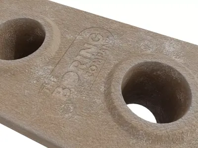 The boring company - Brick PBR 2K Textures Low-poly 3D model