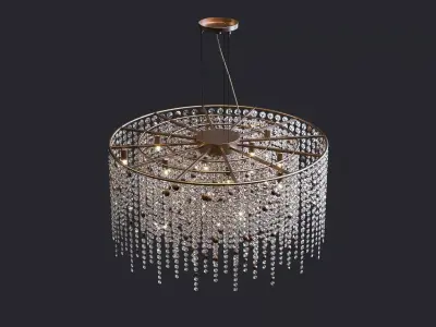 Based on the Varsovia Suspension Light by Castro Lighting 3D model