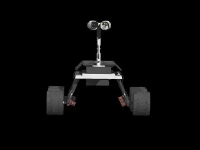 Fictional Rover 3D model