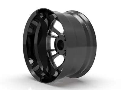 car wheel rim Free 3D print model