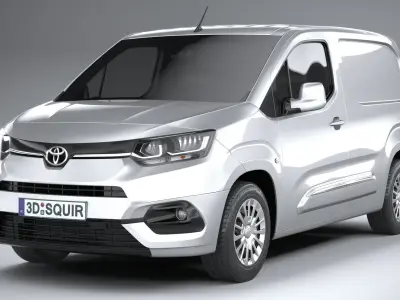 Toyota ProAce City Van 2020 3D model