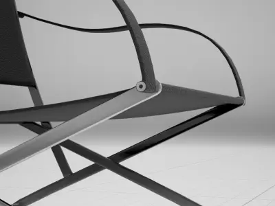 Flexform Carlotta Chair UE4 Low-poly 3D model