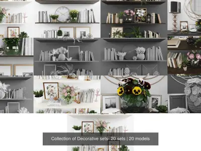 Collection of Decorative sets- 20 sets