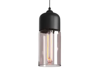 modern Nordic glass pendant light 3D model