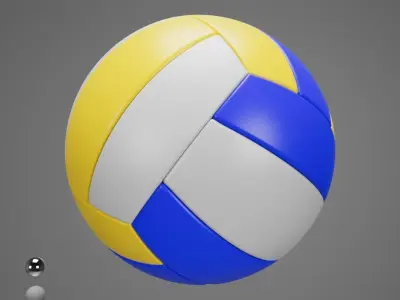 Volleyball ball 3D model