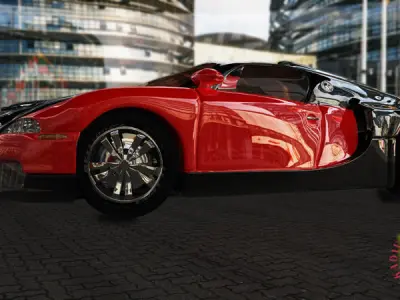 bugatti veyron 3D model