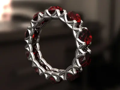 Sun Ring 3D print model